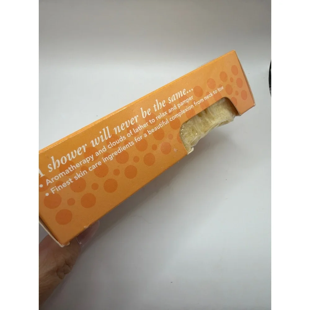 Spongeables Shower Gel in a Sponge‎ Womens 3.5oz White Rose 4-in-1 Shea Butter